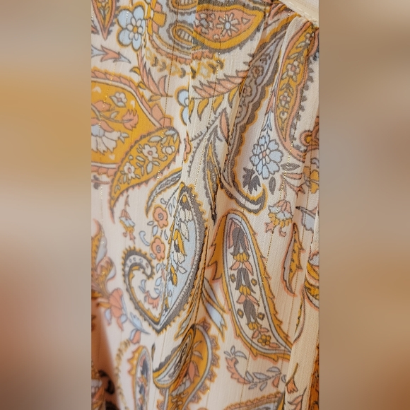 NWOT MSK sleeveless tiered sheath dress, fully lined, size large - Picture 6 of 11